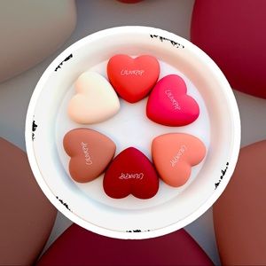 Colourpop Heart shaped pressed powder blush bundle ALL SIX SHADES